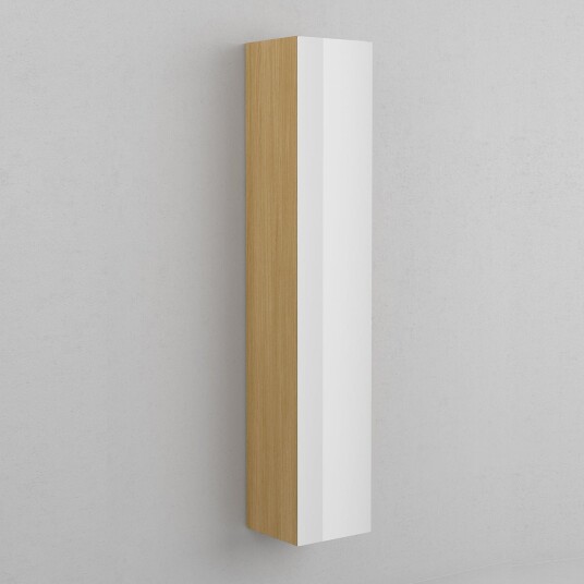 INR Iconic Nordic Rooms Twin 30 Høyskap Slim 5 Hyller B300xh1600xd290mm Natural oak / 30cm Høyre Hengslet