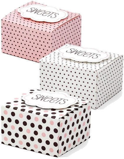 6 stk Gaveesker 3,5x6 cm Candyworld 6 stk Gaveesker 3,5x6 cm Candyworld
