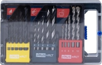 Ryobi Combo-Bor-Sett Hss+Tre+Muring 15 Deler Ryobi Combo-Bor-Sett Hss+Tre+Muring 15 Deler