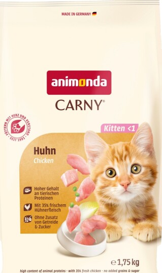 Animonda Carny Tørrfôr Kitten Kylling 1.75 kg
