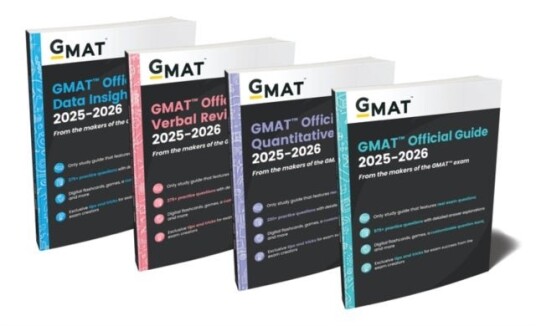 GMAT Official Guide 2025 2026 Bundle