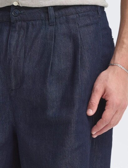 Casual Friday Cfforsberg Denim Shorts Navy S