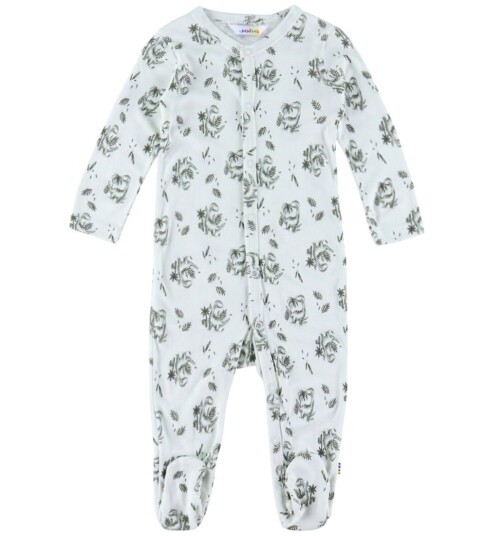 Joha Jumpsuit Bambus Ubrukt m. Dinosaurer Joha 60 Jumpsuit Grønn Joha Jumpsuit Bambus Ubrukt m. Dinosaurer Joha 60 Jumpsuit Grønn