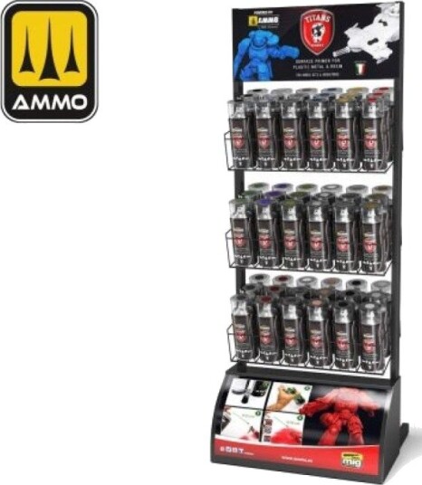 Vallejo Ammo: Titans Spraybokserack Small 54 400 Ml