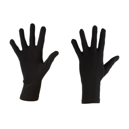 Icebreaker U 200 Oasis Glove Liners, 001 Black, S Icebreaker U 200 Oasis Glove Liners, 001 Black, S