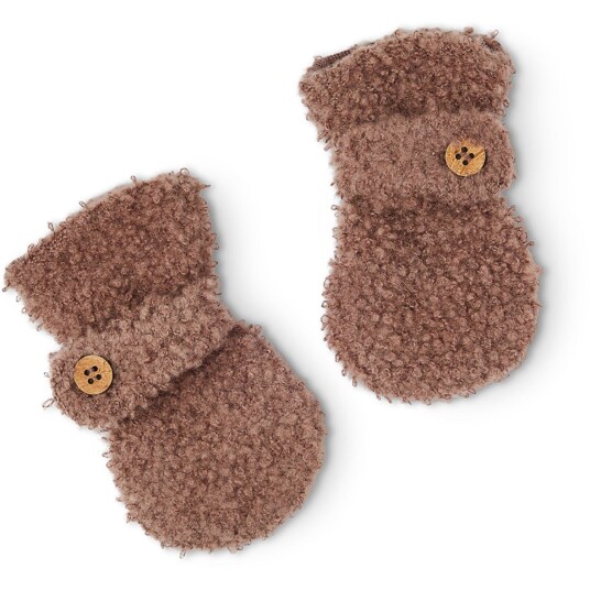 Smallstuff Rose Brown Votter Bouclé Merinoull 92-98 Smallstuff Rose Brown Votter Bouclé Merinoull 92-98