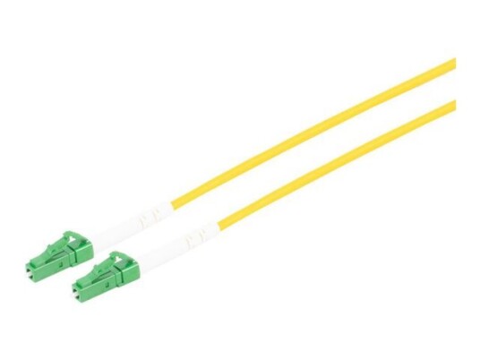 Microconnect - Koblingskabel - Lc/Apc-Enkeltmodus (Hann) Til Lc/Apc-Enkeltmodus (Hann) - 2 M - Fiberoptisk - Simpleks - 9 / 125 Micron - Os2 - Gul