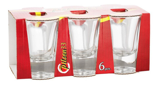 Shotglass 3,5 cl 6-pakning Shotglass 3,5 cl 6-pakning