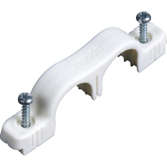 UPONOR KLAMME DOBBEL 25/20 MM 20PK UPONOR KLAMME DOBBEL 25/20 MM 20PK