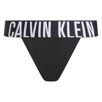Calvin Klein Truser Intense Power Micro High Leg Thong Svart polyamid Medium Dame