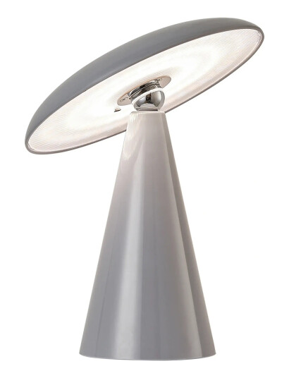 Leitmotiv Table Lamp Phoebe Led - Grey - H26CM Leitmotiv Table Lamp Phoebe Led - Grey - H26CM