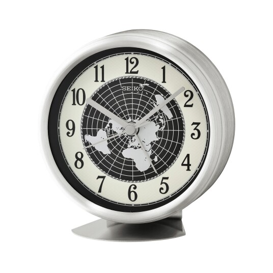 Seiko Clocks Bordklokke QXE067S Unisex 10 cm Kvarts urverk Seiko Clocks Bordklokke QXE067S Unisex 10 cm Kvarts urverk
