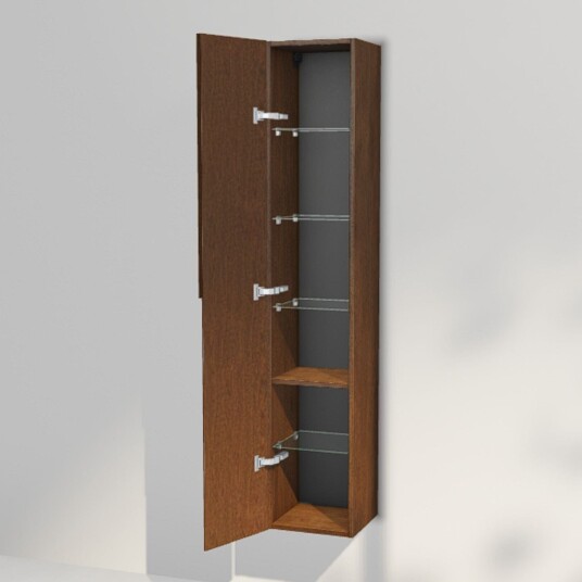 INR Iconic Nordic Rooms Grip 30/30 Høyskap Dark oak / 30cm Venstre Hengslet INR Iconic Nordic Rooms Grip 30/30 Høyskap Dark oak / 30cm Venstre Hengslet
