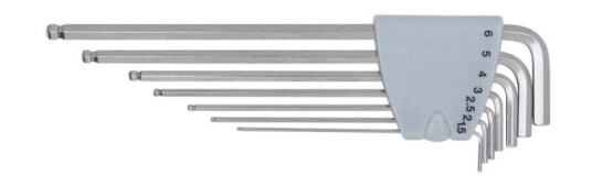 Ks Tools 964.0515, 7 Stykker, Rustfritt Stål, Din Iso 2936, 157 G
