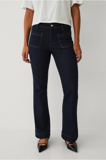 IVY Copenhagen   Jeans Ivy ann Charlotte Jeans Wash Rinse Vicky   Blå