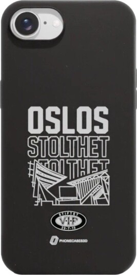 Phonecases3D iPhone 17e/16e VIF Compostable Case Svart VIF60-IP16E