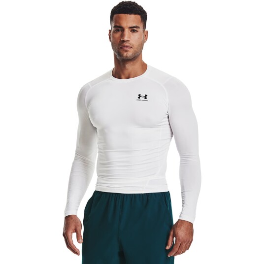 Under Armour HG Armour Comp LS White/Black XL Under Armour HG Armour Comp LS White/Black XL