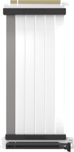 Cooler Master Riserkabel V2 PCIe 4.0 x16 20 cm Hvit