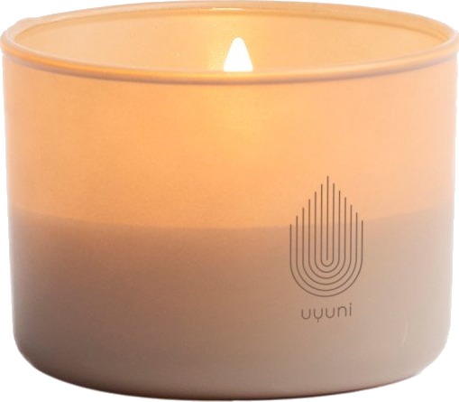 UYUNI Lighting Glass Candle - Beige - H6CM