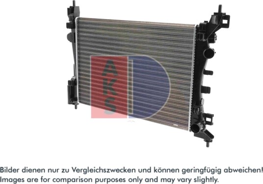 AKS DASIS 150068N Radiator motorkjøling