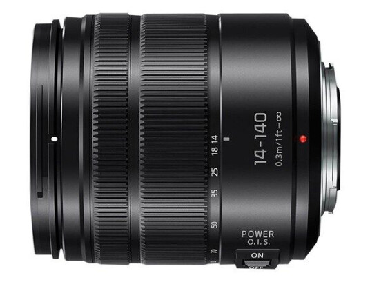 Panasonic H-FS14140E9K - zoom lens - 14 mm - 140 mm Panasonic H-FS14140E9K - zoom lens - 14 mm - 140 mm