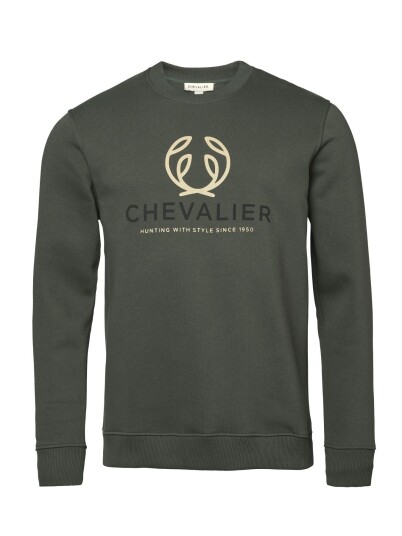 Chevalier Chevalier Logo Sweatshirt Men Midnight Pine S S