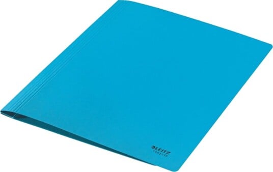 Leitz Schnellhefter Recycle Hurtighefter Din A4 Papp Blå 100% Resirkulert Papp 100% Resirkulerbar Blauer Engel 10 Stk 39040035