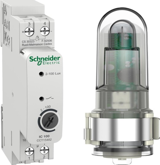 Schneider Electric CCT15482 Skumringsrelé 230 v Schneider Electric CCT15482 Skumringsrelé 230 v