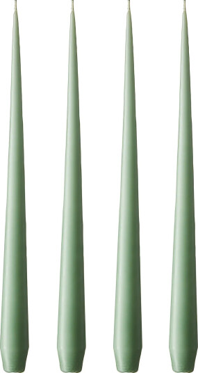 ester & erik ester & erik lys 4 stk. matt eucalyptus 42 cm