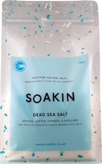 Soakin dead sea salt badesalt 1 kg