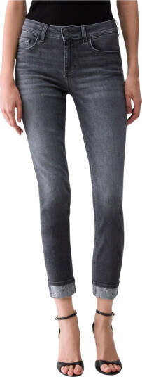 Liu Jo Dame Jeans Grå W26,