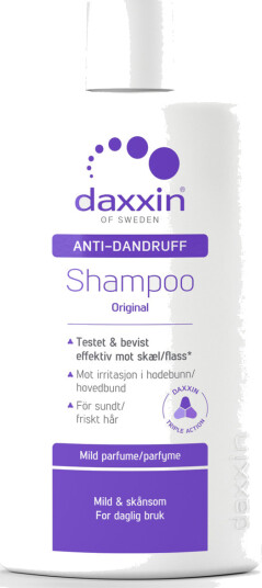 Daxxin Trippelvirkende Sjampo mot Flass 250ml med Parfyme