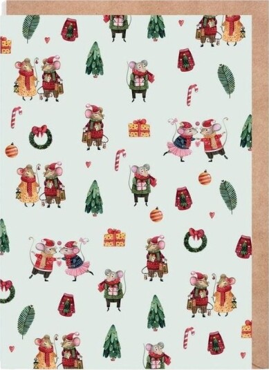 Julemus Kort Øko Konvolutt K142 Julemus Kort Øko Konvolutt K142