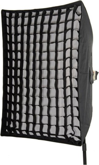 Softboks med Raster - 90x120 cm - Dyp