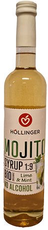 Hollinger Cocktail Sirup MOJITO alkoholfri Øko - 500 ml Hollinger Cocktail Sirup MOJITO alkoholfri Øko - 500 ml