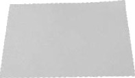 Fadpapir 29X38 Cm Firkantet Præget Hvid,2 Pk X 500 Stk/Krt