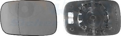 VAN WEZEL 4348837 Speilglass, ytterspeil