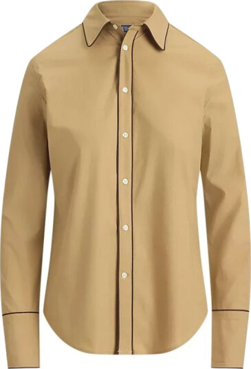 Polo Ralph Lauren Dame Bluser & Skjorter Beige XS,