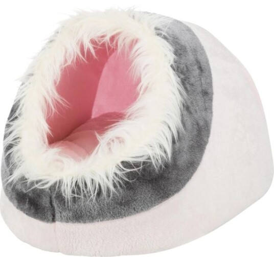 Trixie Minou Katteseng Rosa 35 x 26 x 41 cm - Myk Kosehule med Vendbar Pute