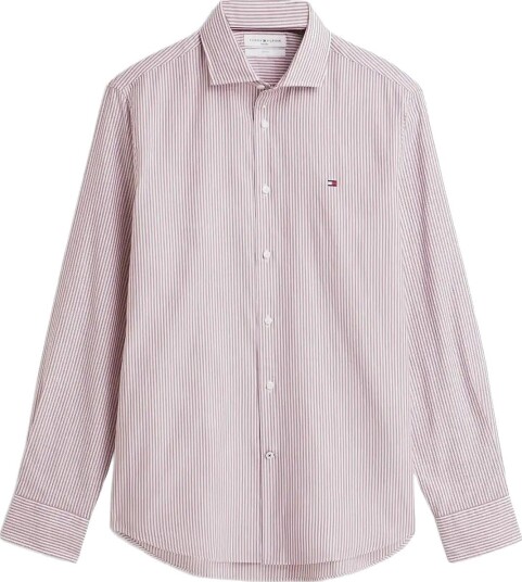 Tommy Hilfiger Cl Oxford Stripe - ROUGE WHITE - 41