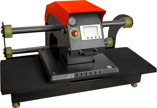 Pneumatisk dobbeltlokasjons varmepresse – 38x38 cm