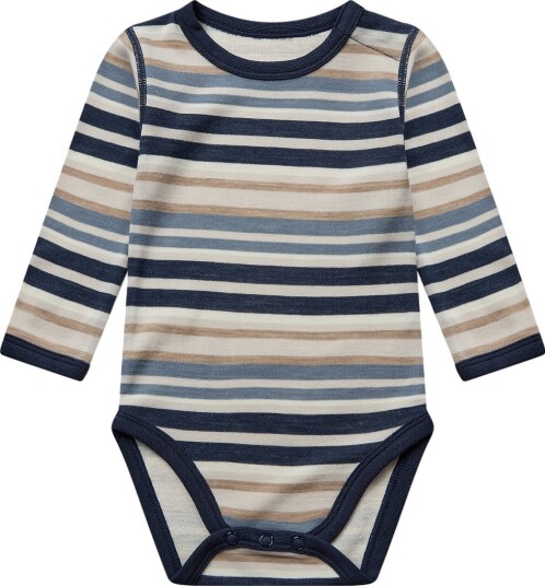 Hust & Claire   Body i Ull/Bambus Multi Blues