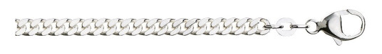 Panser kjede i 925 sølv 4,3 mm