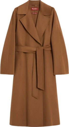 Max Mara Dame Frakker Brun XS,