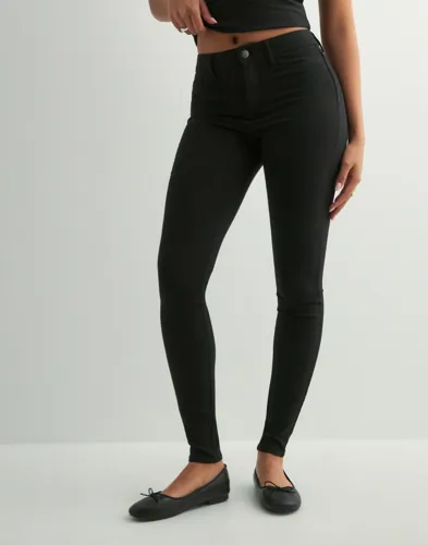 Pieces   Svart   Pcskin Wear Mw Jeggings/Noos