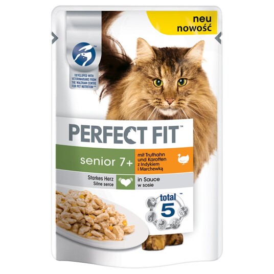 Perfect Fit Senior - Kalkun & gulrøtter 24 x 85 g Perfect Fit Senior - Kalkun & gulrøtter 24 x 85 g