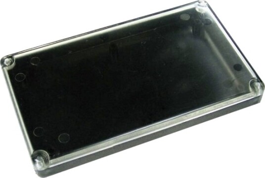 Kemo G090 120 × 70 × 15 mm Plast Sort