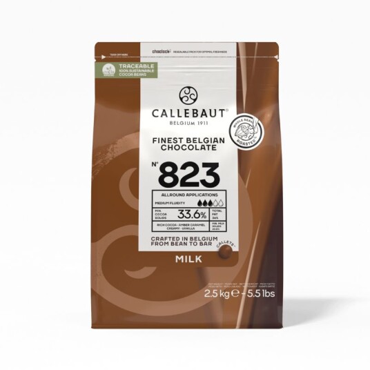 Callebaut Lys Sjokolade 2,5kg