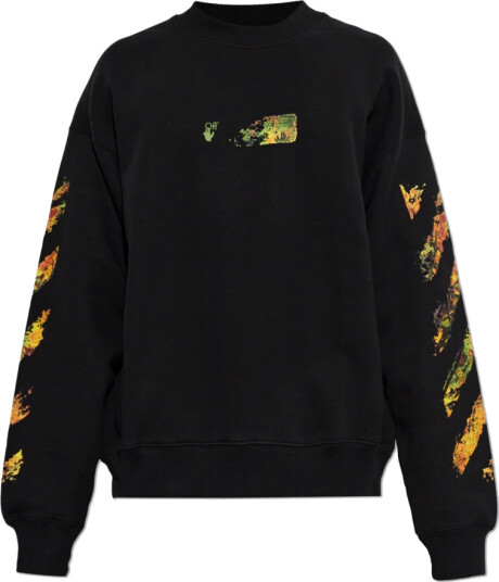 Off White Herre Gensere & Hettegensere Svart L,