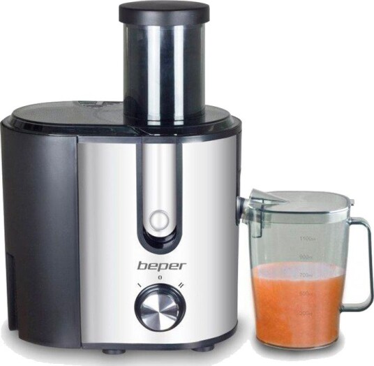 Beper 90424 XXL Juicemaskin 2,5L (800W) Rustfritt stål